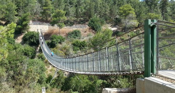 150 מ' של פלדה בין שמים לארץ