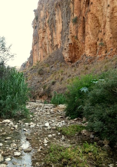 מצוקי נחל עמוד התחתון